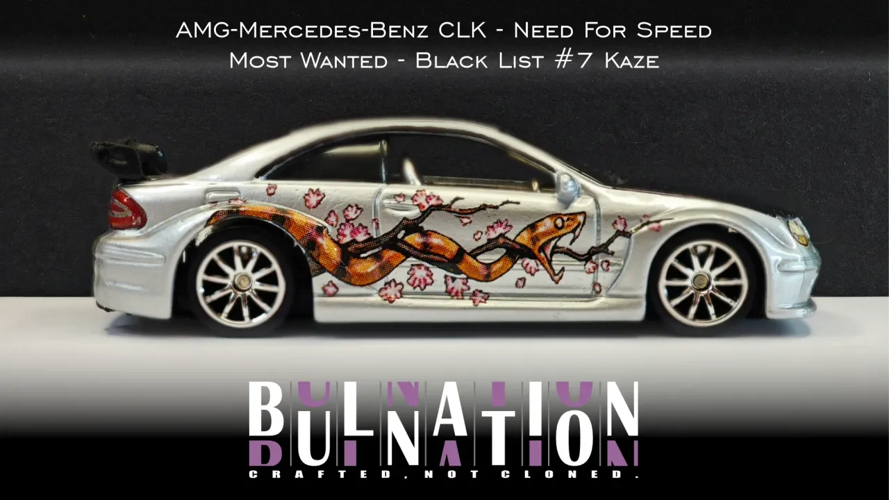 AMG Mercedes-Benz CLK - Need For Speed - Most Wanted - Black List #7 Kaze
